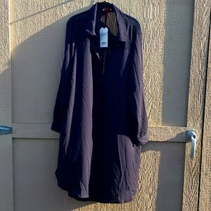 Women's Sheer shirt dress